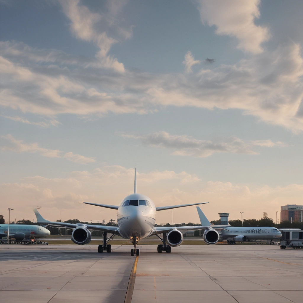 The image features a storefront at night, prominently displaying a sign with the words 'Happy Address' and 'Vacation Rentals' in bright yellow letters on a red background. Below, a large advertisement with the slogan 'Happy Address is where you feel happy' is visible, alongside logos of companies such as TripAdvisor, Airbnb, and Expedia.